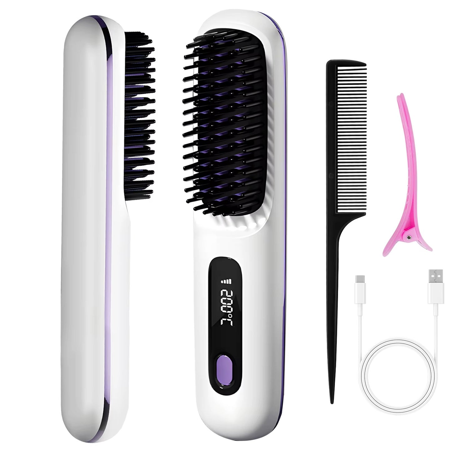 Brosse pour lisseurs de cheveux | VelmoLisse™