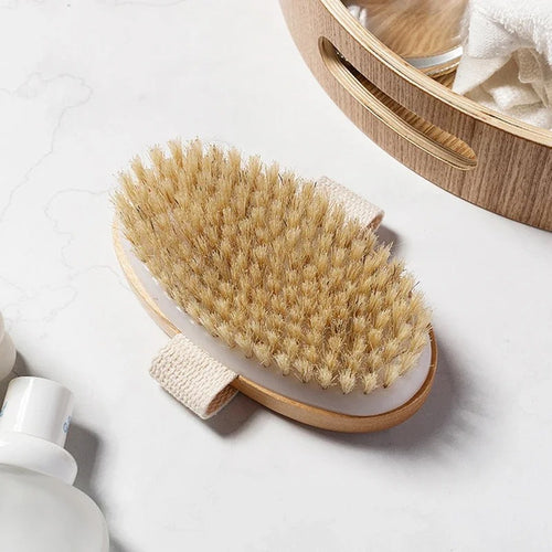 Velmo™ - Brosse exfoliante en poils naturels