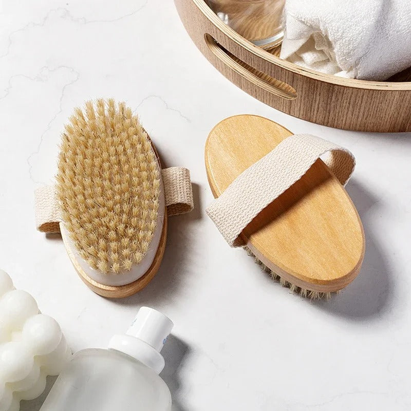Velmo™ - Brosse exfoliante en poils naturels