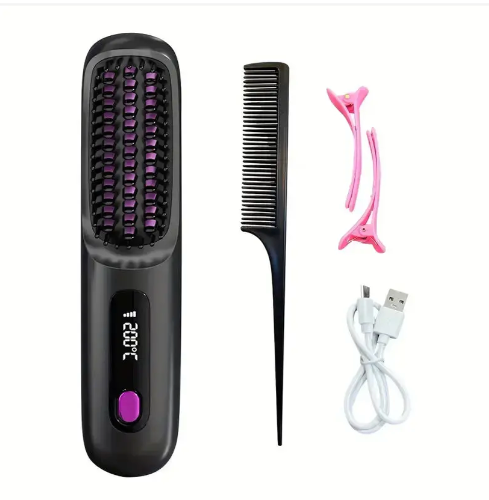 Brosse pour lisseurs de cheveux | VelmoLisse™