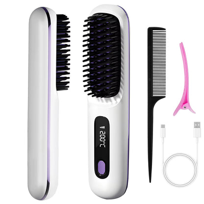 Brosse pour lisseurs de cheveux | VelmoLisse™
